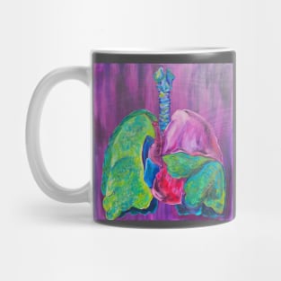 Lungs and Heart Mug